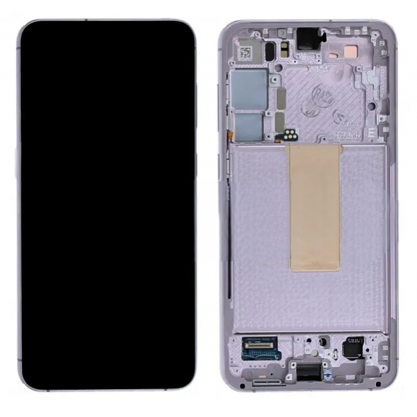n117.2 Pantalla Completa con Marco Service Pack para Samsung Samsung Galaxy S23 Plus (2023) S916B – rosa