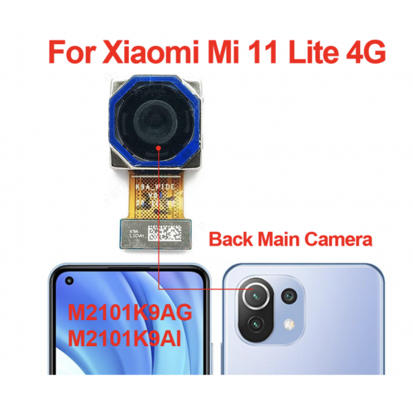 N364 Camara Trasera Para Xiaomi Mi 11 Lite