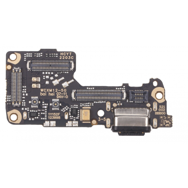 Flex Conector De Carga Y Lector Sim Para Xiaomi Mi 12 / mi 12x