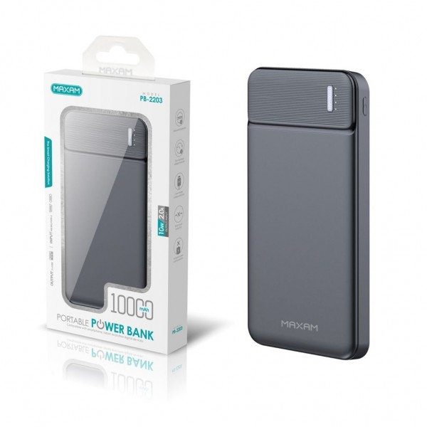 n103.2 Bateria Externa / Power Bank Con De 10000mah / pb-2203 / maxam