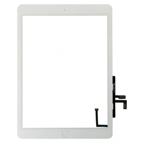 Touch Screen Boton Home Para iPad 6 A1893 A1954 Blanco