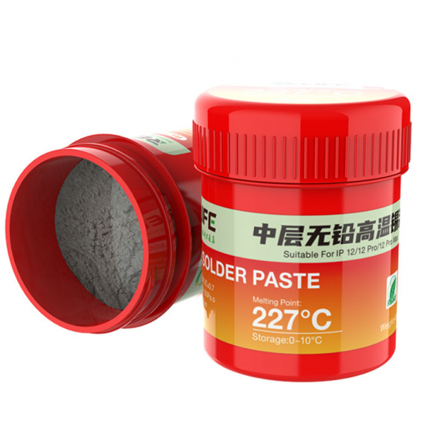 RELIFE RL-406-pasta de estaño sin plomo, alta temperatura, 227 °C