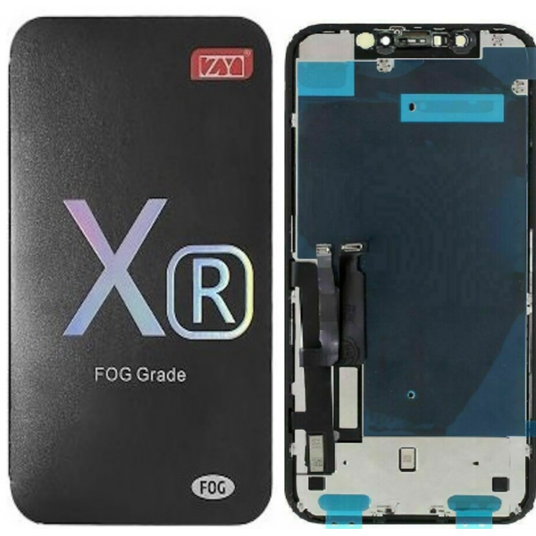 N35.3 Pantalla Completa LCD Y Táctil con marco para iPhone XR A2105 ZY  1080P calidad original (FOG)