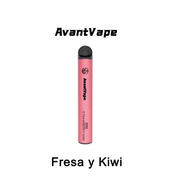 Cigarrillo Electronico Desechable / Vaper AVANTVAPE R700- Sabor FRESA Y KIWI 20MG/ML- SIN NICOTINA