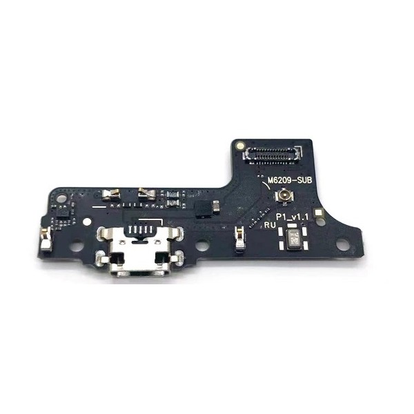 Placa De Conector De Carga Micro USB Con Micrófono para alcatel 1s 2021, 6025, 6025H, 6025D