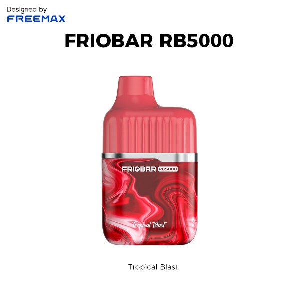 Cigarrillo Electronico Desechable / Vaper FIOBAR R5000 GOMINOLA DE FRUTAS TROPICALES- SIN NICOTINA