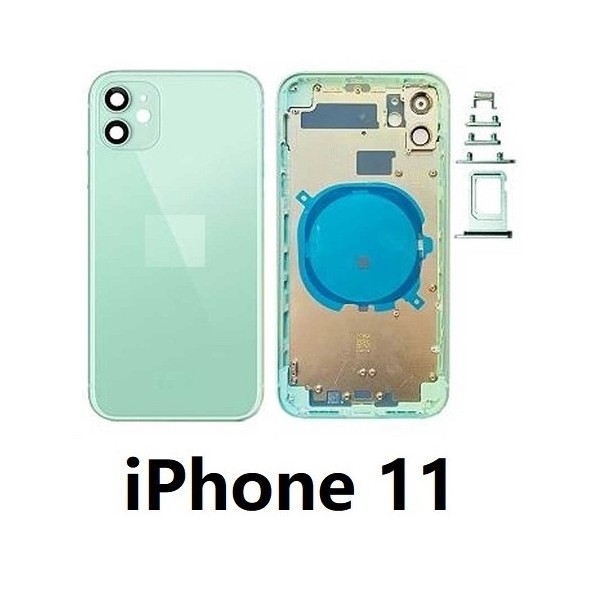 Chasis De Pantalla / Tapa Con Marco Para iPhone 11 (NEGRO)