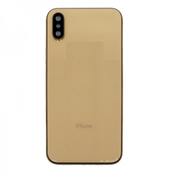 Chasis De Pantalla / Marco Medio / Carcasa Central Con Tapa Trasera / Con Cargador NFC Para IPhone XS MAX