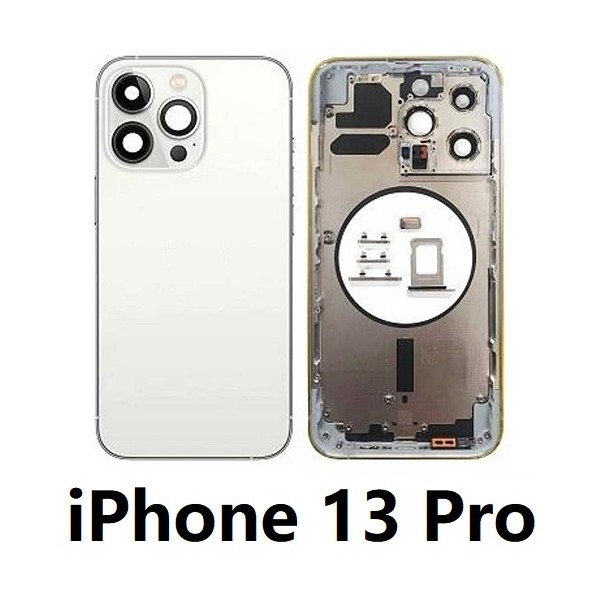 Chasis De Pantalla / Tapa Con Marco Para IPhone 13 Pro (NEGRO)