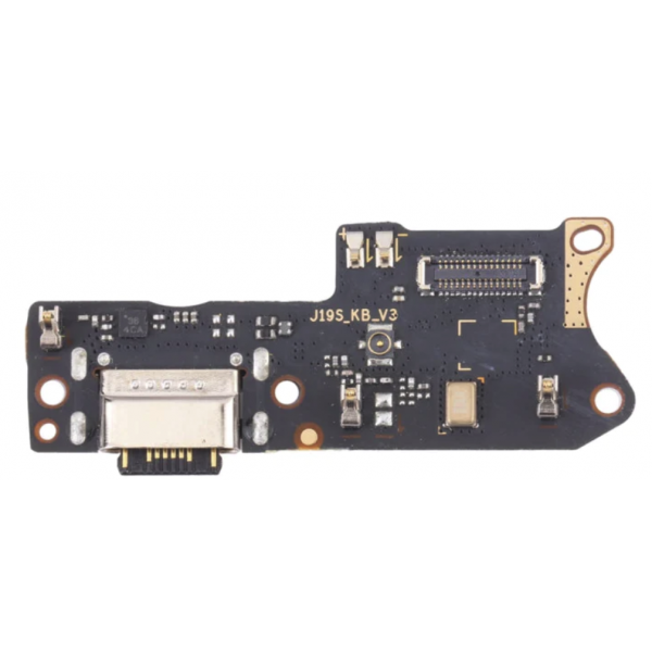 N28/N58 Placa De Conector De Carga Tipo C Con Micrófono para Xiaomi Redmi 9T / Pocophone M3