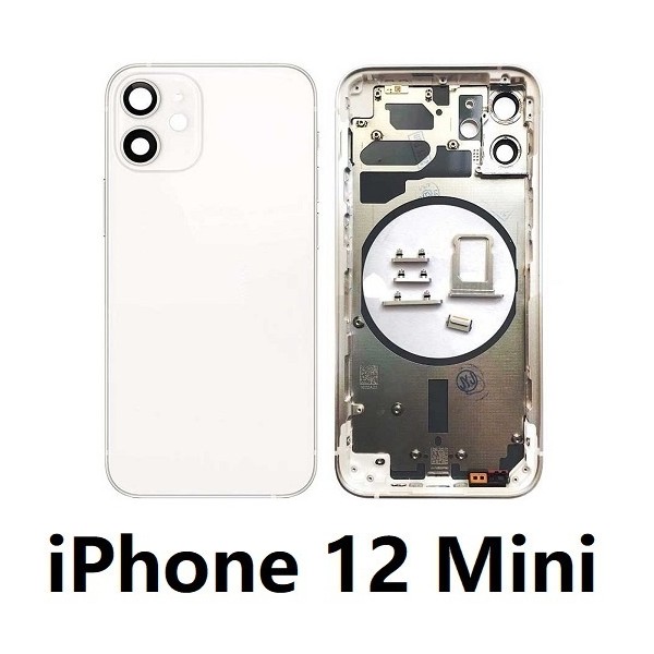 Chasis De Pantalla / Tapa Con Marco Para IPhone 12 Mini (NEGRO)