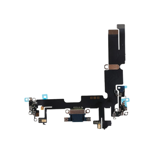 Flex De Conector De Carga Lightning Y Micrófono para iPhone 14 Plus 2