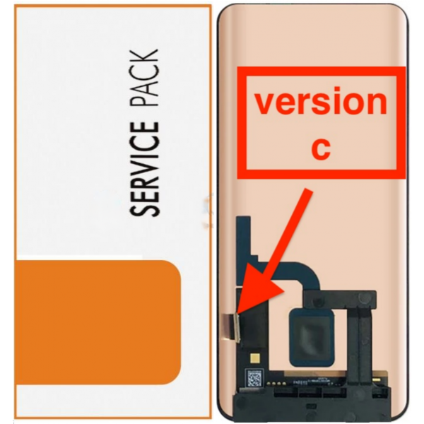 N121 SERVICE PACK Pantalla Original Sin Marco Para Xiaomi Mi 10 / Mi 10 Pro / FLEX VERSION C