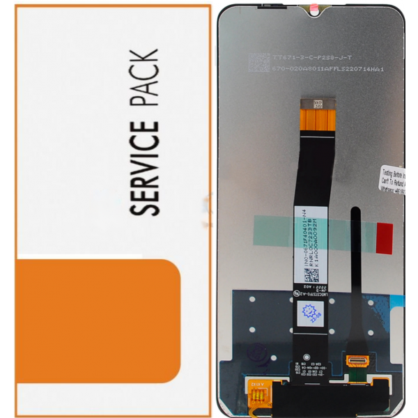 N129 SERVICE PACK Pantalla Original Sin Marco Para Xiaomi Redmi 10C