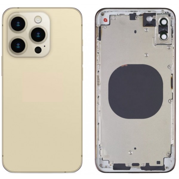 Chasis De Pantalla / Tapa Con Marco Con Lente De Camara Para IPhone 14 Pro