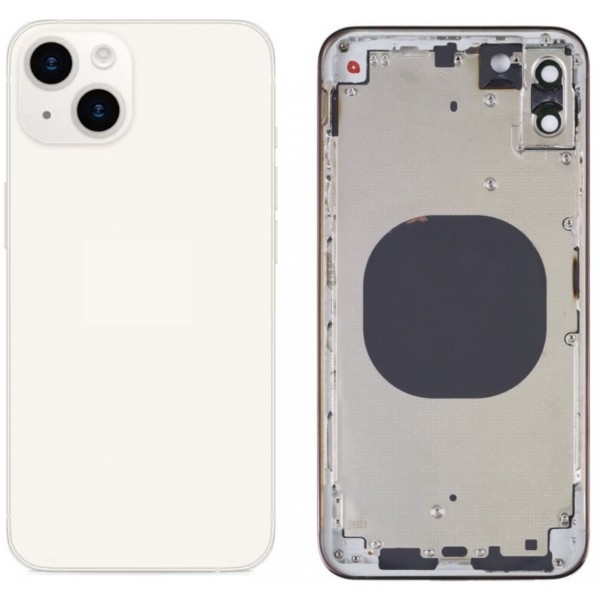 Chasis De Pantalla / Tapa Con Marco Con Lente De Camara Para IPhone 14 Plus