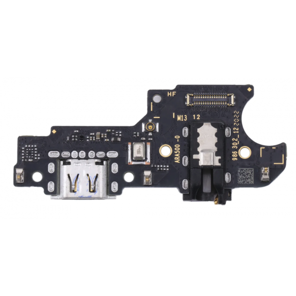 Placa De Conector De Carga Micro USB Con Micrófono para Realme C25Y RMX3265