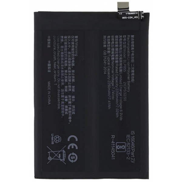 n415 blp855 bateria litio para Oppo Find X5 Lite / CPH2371 4500mAh / 7.74V / 17.41WH