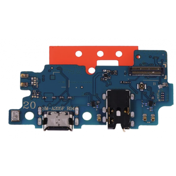 Placa Carga Tipo C / Jack Audio Para Samsung Galaxy A20 / A205