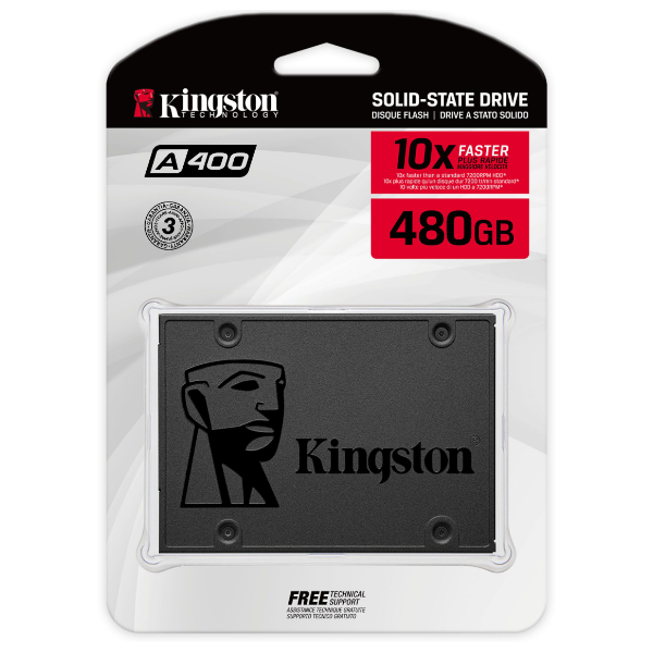 Tarjeta SSD de 480GB Sata 2.5 / Kingston