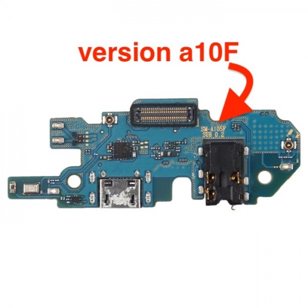 Placa De Conector De Carga Micro USB Con Micrófono para Samsung Galaxy A10F / A105F
