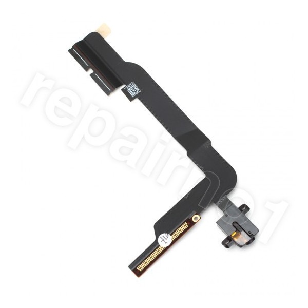 CABLE FLEX CON CONECTOR DE AUDIO JACK NEGRO PARA IPAD3, IPAD4 WIFI + 3G