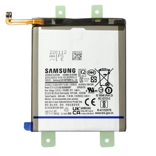 n655 Bateria EB-BS906ABY Nueva Original Con Pegatina Para Samsung Galaxy S22 plus / S906B De 4500mAh