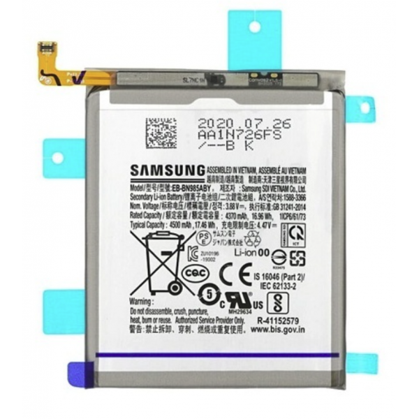 N433 Bateria EB-BN980ABY Nueva Original Con Pegatina Para Samsung Galaxy Note 20 / N980F De 4300mAh