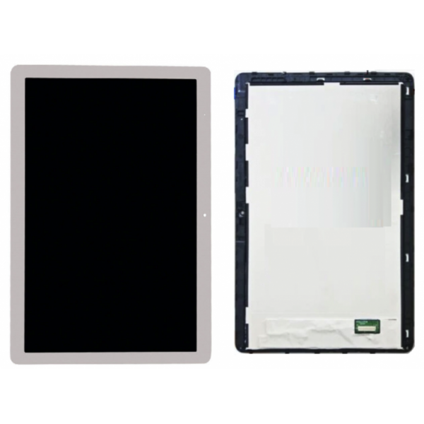 Pantalla Completa ORIGINAL Con Marco Para Tablet Huawei Mediapad T5-10 / T5 10 / AGS2-W09 (BLANCO)
