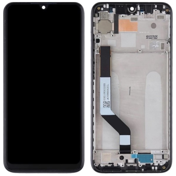 n19 Pantalla original Completa amoled Y Táctil Con Marco para Xiaomi Redmi note 7