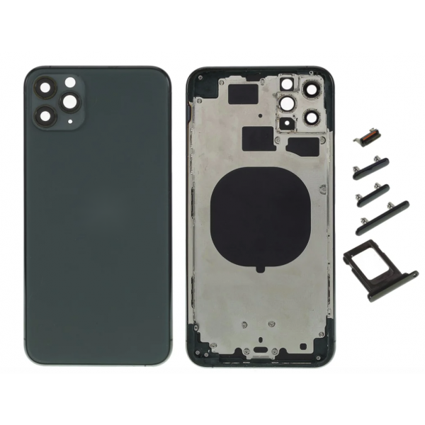 Chasis De Pantalla / Tapa Con Marco Para IPhone 11 Pro Max (NEGRO)