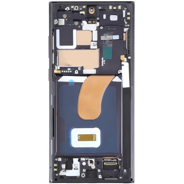 Pantalla Completa Original LCD Y Táctil Con Marco para Samsung Galaxy S23 Ultra (2023) S918B – Negro