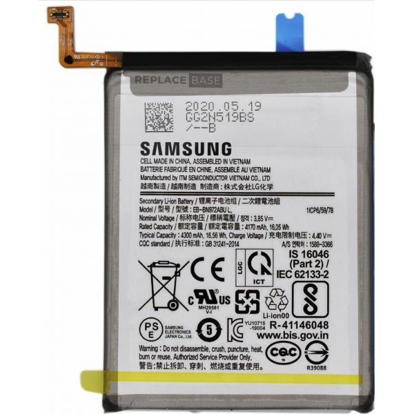 Batería Nueva ORIGINAL Con Pegatina Para Samsung Galaxy Note 10 Plus / N975F