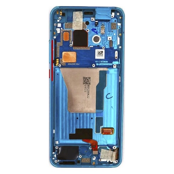 Pantalla Original Completa Amoled Y Táctil Con Marco Para Xiaomi poco F2 PRO (DE DESMONTAJE) (AZUL)