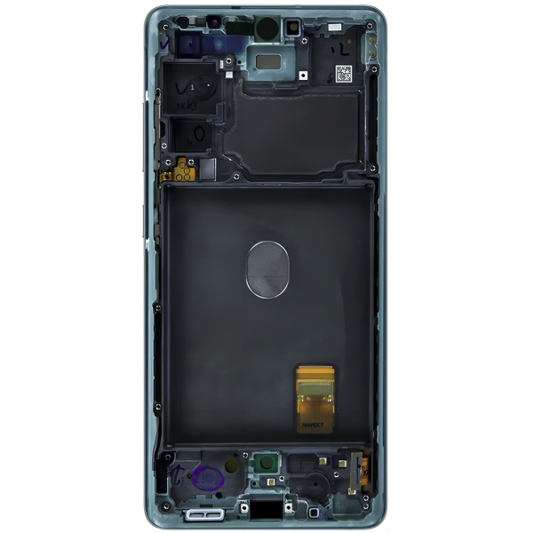 N112 Pantalla Completa ORIGINAL Con Marco Para Samsung Galaxy S20 FE 5G/G781 / S20 FE 4G/G780(VERDE)