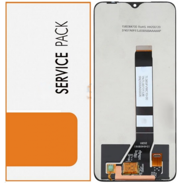 SERVICE PACK Pantalla Original Sin Marco Para Xiaomi Redmi 9T / Pocophone Poco M3