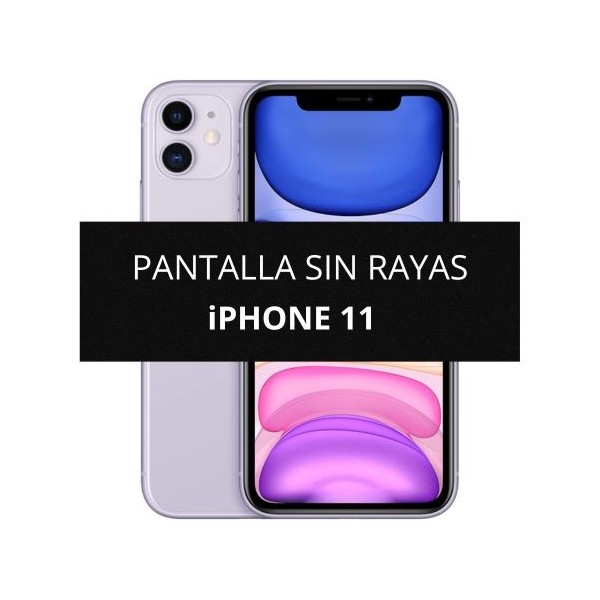 Telefono Movil REACONDICIONADO Segunda Mano / IPhone 11  / 64 GB - Estado MUY BUENO - Pantalla SIN RAYAS