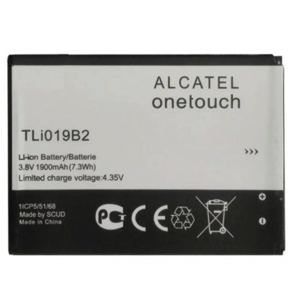 Bateria TLi019B2 original ALCATEL para ONE TOUCH C7 /OT 7041 / OT 7041D