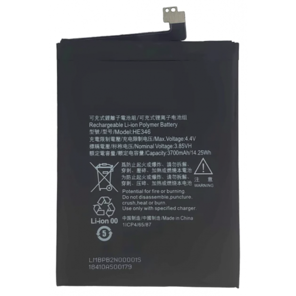 N23 Bateria HE345 Para Nokia 7 Plus / TA-1046 / TA-1055 de 3700mAh