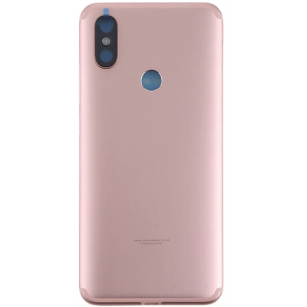 Tapa Trasera Para REDMI 6X ( NEGRO / ORO )