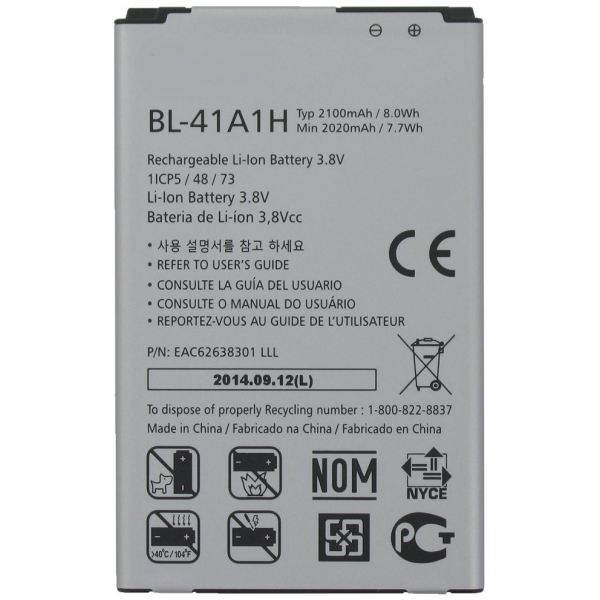 BATERIA BL-41A1H LG F60(D390N)电池