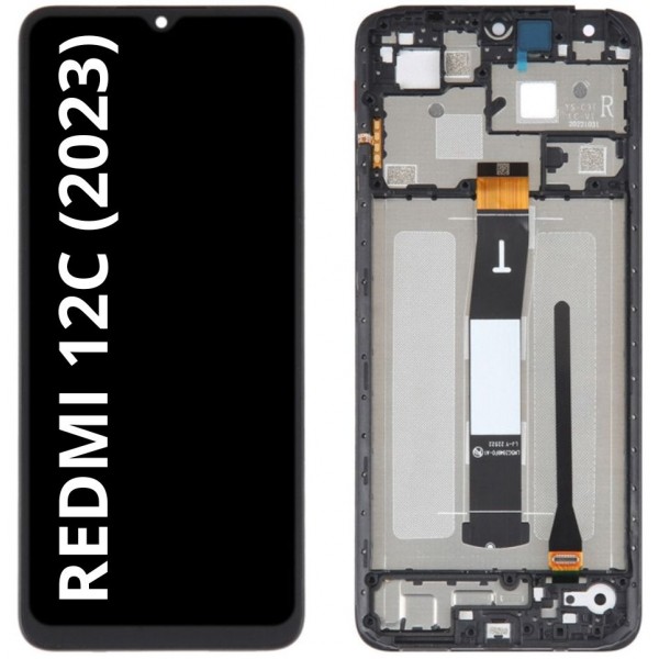 Pantalla Completa tactil Y marco Para Xiaomi Redmi 12C