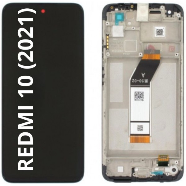 N169 Pantalla Completa Tactil Y LCD Con Marco Para Xiaomi Redmi 10 (2021)