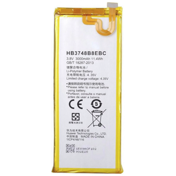 Batería HB3748B8EBC para Huawei Ascend G7