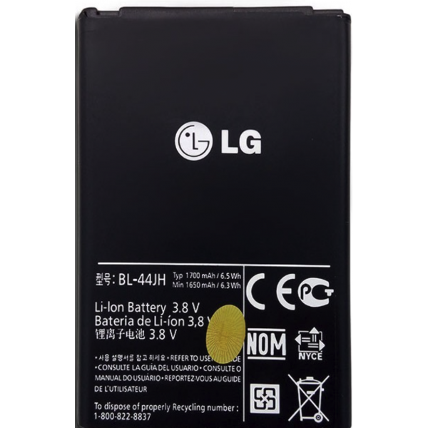 BATERIA BL-44JH LG L4 II (E460) ,L5 II , L7(P700)电池