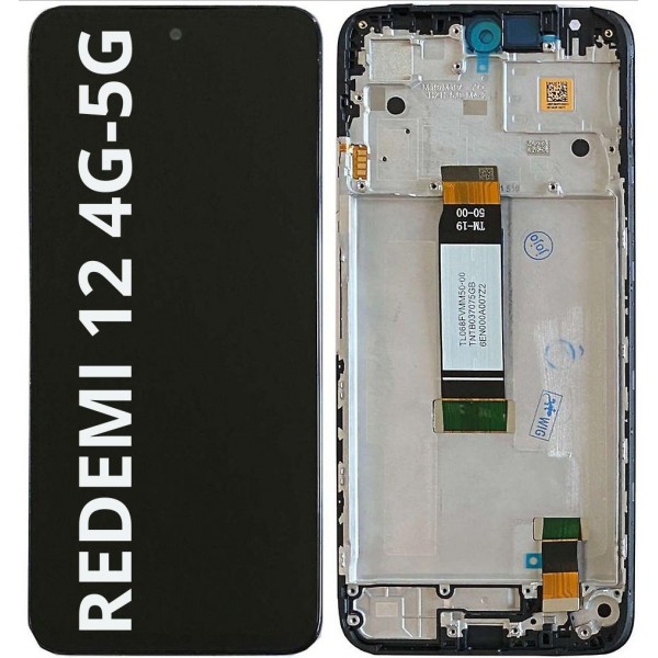 Pantalla Completa Tactil Y Marco Para Xiaomi Redmi 12 4G-5G