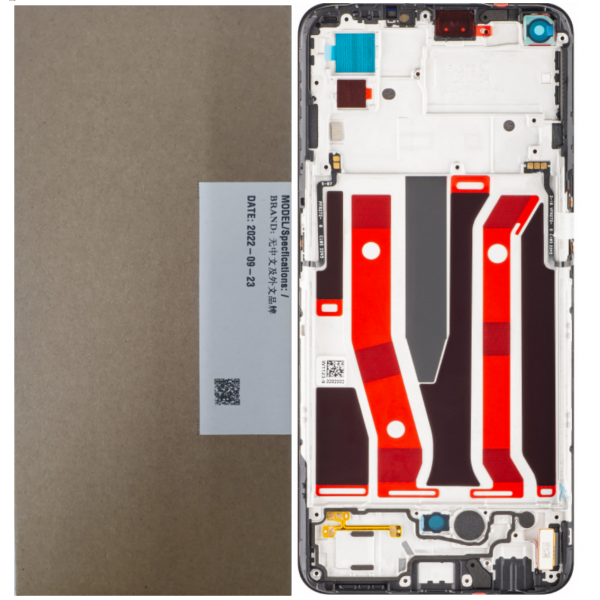 n117 Pantalla original Completa LCD Y Táctil para Oppo A74 4G / A95 5G / reno 5z service pack