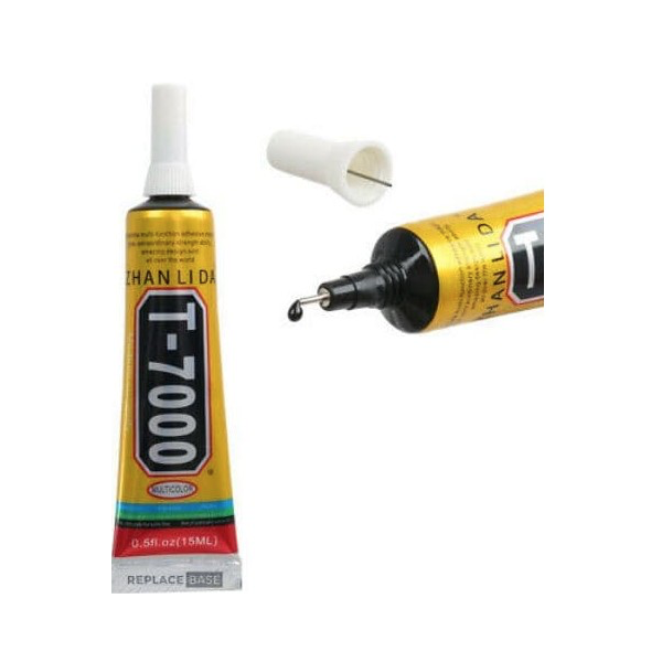 *Pegamento ZHANGLIDA T-7000 / T7000 15ml / COLOR NEGRO