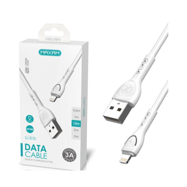 N44.1 SJ-3172 Cable De Carga De Iphone con Luz Led DE...