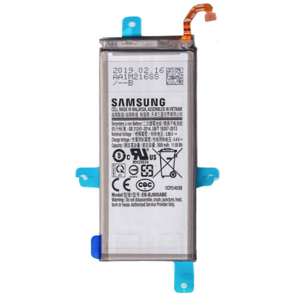N663 Bateria Litio Original Con Pegatina Para Samsung A600 / A6 2018 De 3000mAh